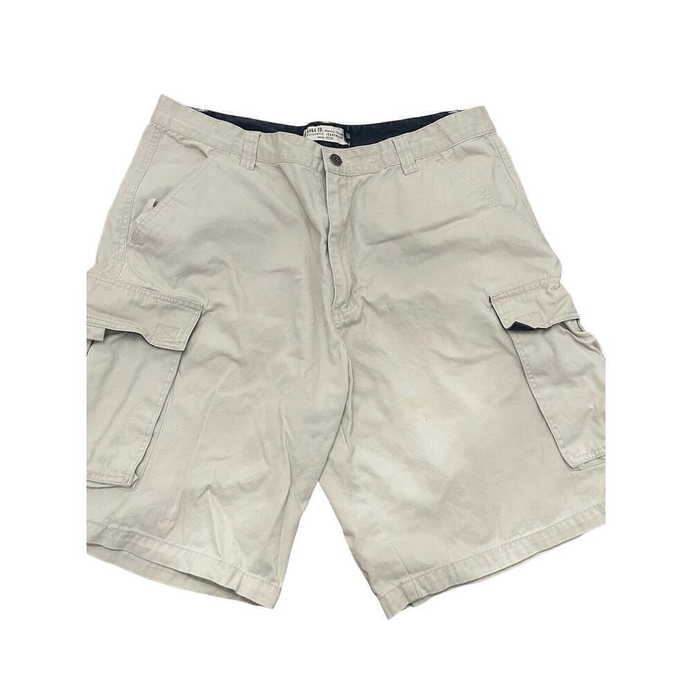 Vintage Y2K Plugg Cotton Cargo Shorts 36
